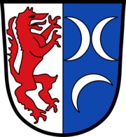 Das Ortswappen von Büchlberg Das Ortswappen von Büchlberg