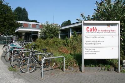 Eingangsbereich des Hamburg-Hauses