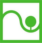 Das Logo der GaLa-Bau-Branche: Ein grüner Kugelbaum und eine grüne Welle als Landschaftsandeutung in grünem Quadrat. Das Logo der GaLa-Bau-Branche: Ein grüner Kugelbaum und eine grüne Welle als Landschaftsandeutung in grünem Quadrat.