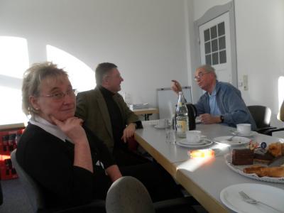 Elke Kloppenburg, Hasso Mecklenburg und Karl-Heinz Schween