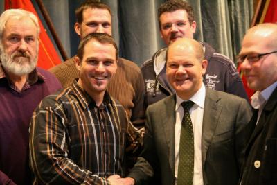 TeilnehmerInnen des Neujahrsempfangs im Bürgerhaus