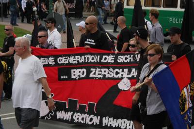 Hamburger Neonazis: &quot;BRD zerschlagen&quot;