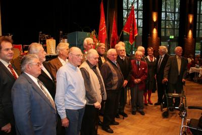 Gruppenbild der Jubilare: 60 Jahre Mitgliedschaft Gruppenbild der Jubilare: 60 Jahre Mitgliedschaft