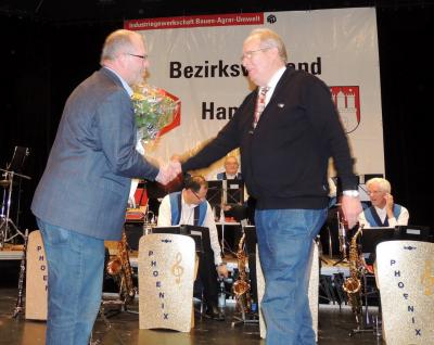 Matthias Maurer und Jürgen Kloss Matthias Maurer und Jürgen Kloss