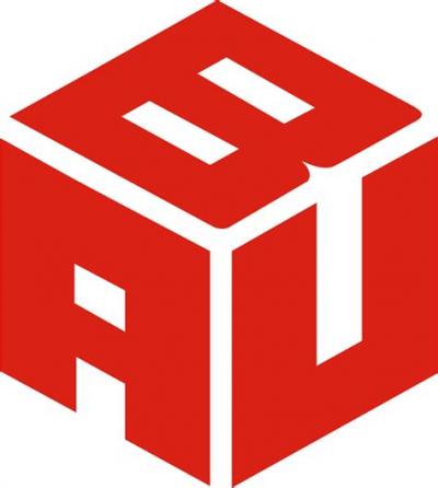 BAU-Logo - rot auf weißem Grund BAU-Logo - rot auf weißem Grund