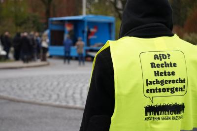 Konsequent gegen Rechts. Konsequent gegen Rechts.