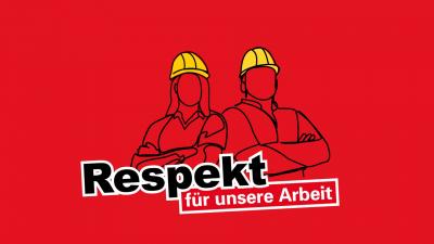 Respekt für unsere Arbeit!