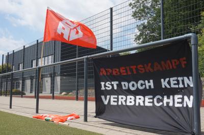 Arbeitskampf ist doch kein Verbrechen Arbeitskampf ist doch kein Verbrechen