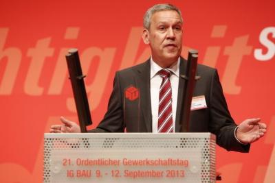 Robert Feiger (Foto: IG BAU). Robert Feiger (Foto: IG BAU).