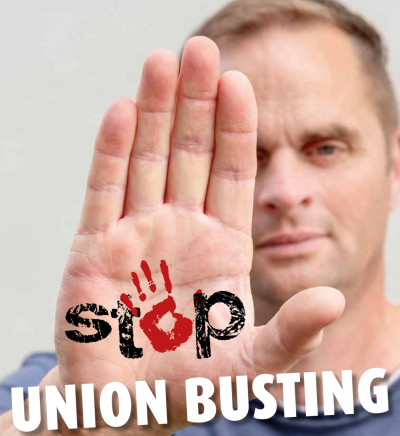 Stop Union Busting Stop Union Busting